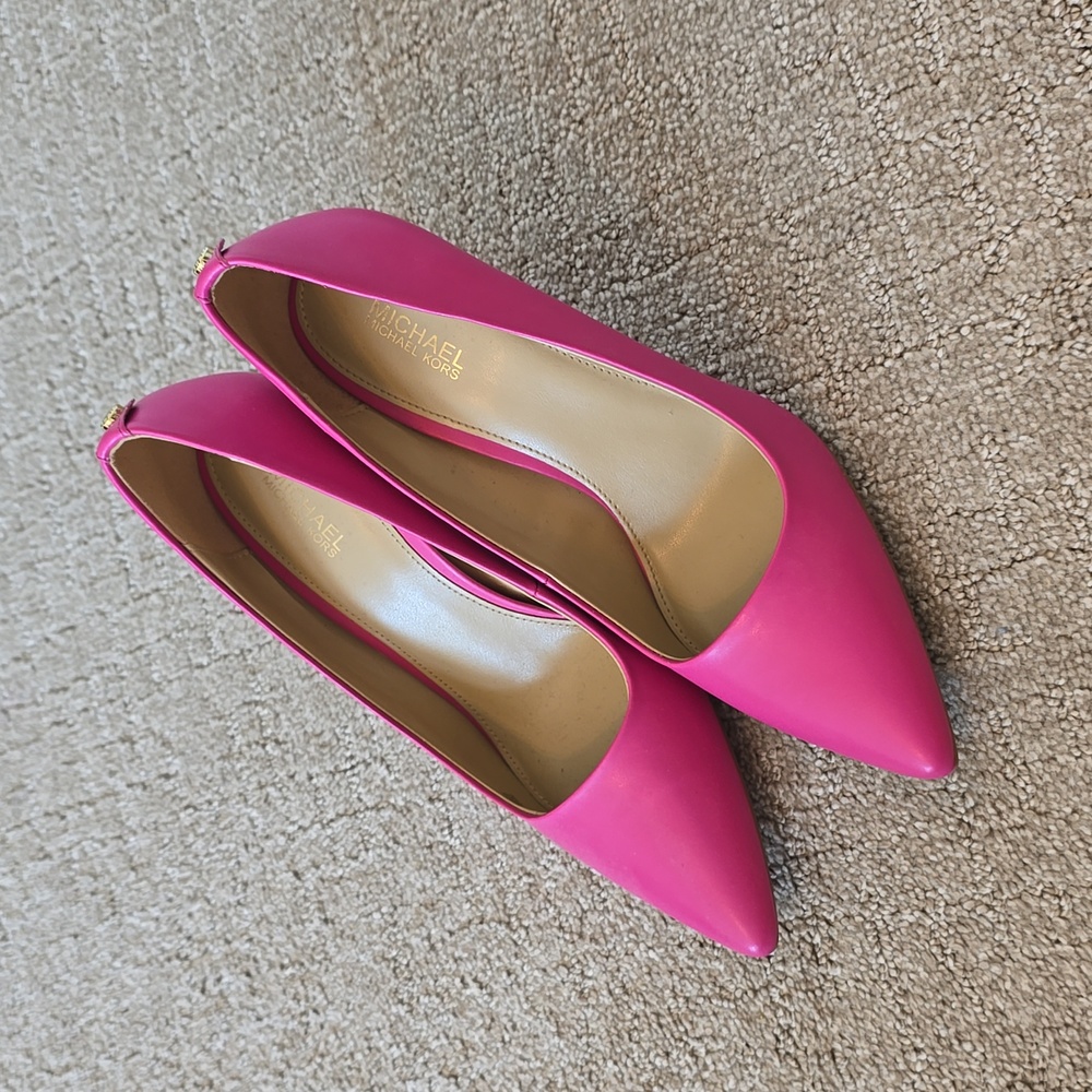 Pink Michael Kors heels
